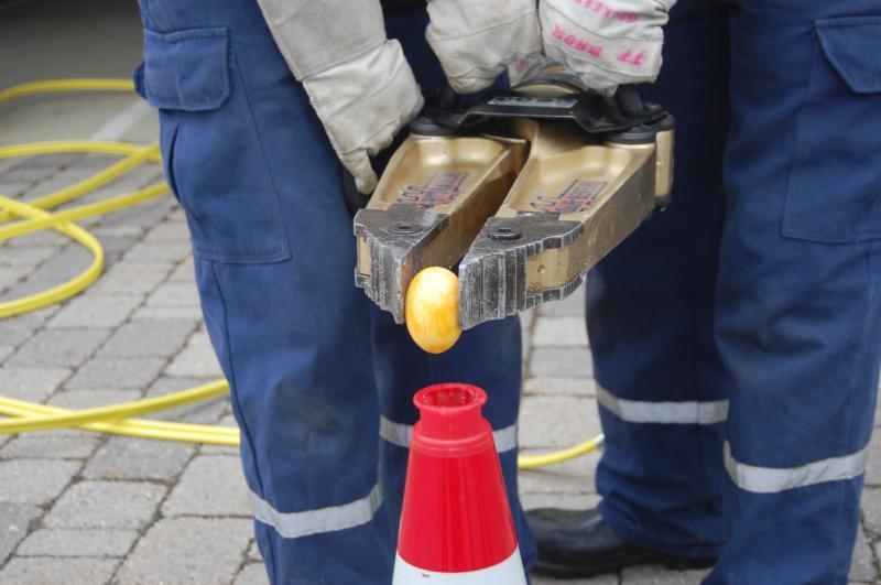 Ei im Spreizer - FF Baar Schwaben